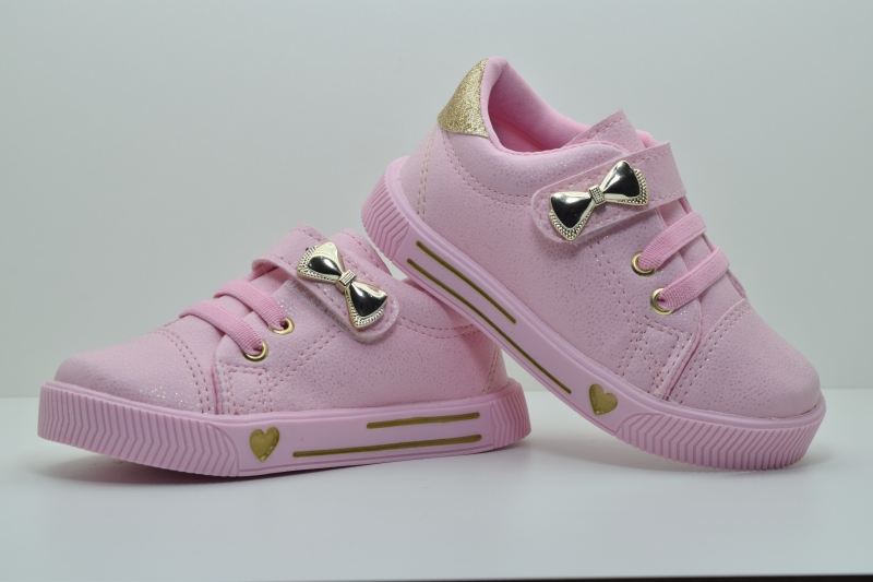 Produto tenis-lacinhos-dourados-